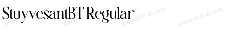 StuyvesantBT Regular字体转换
